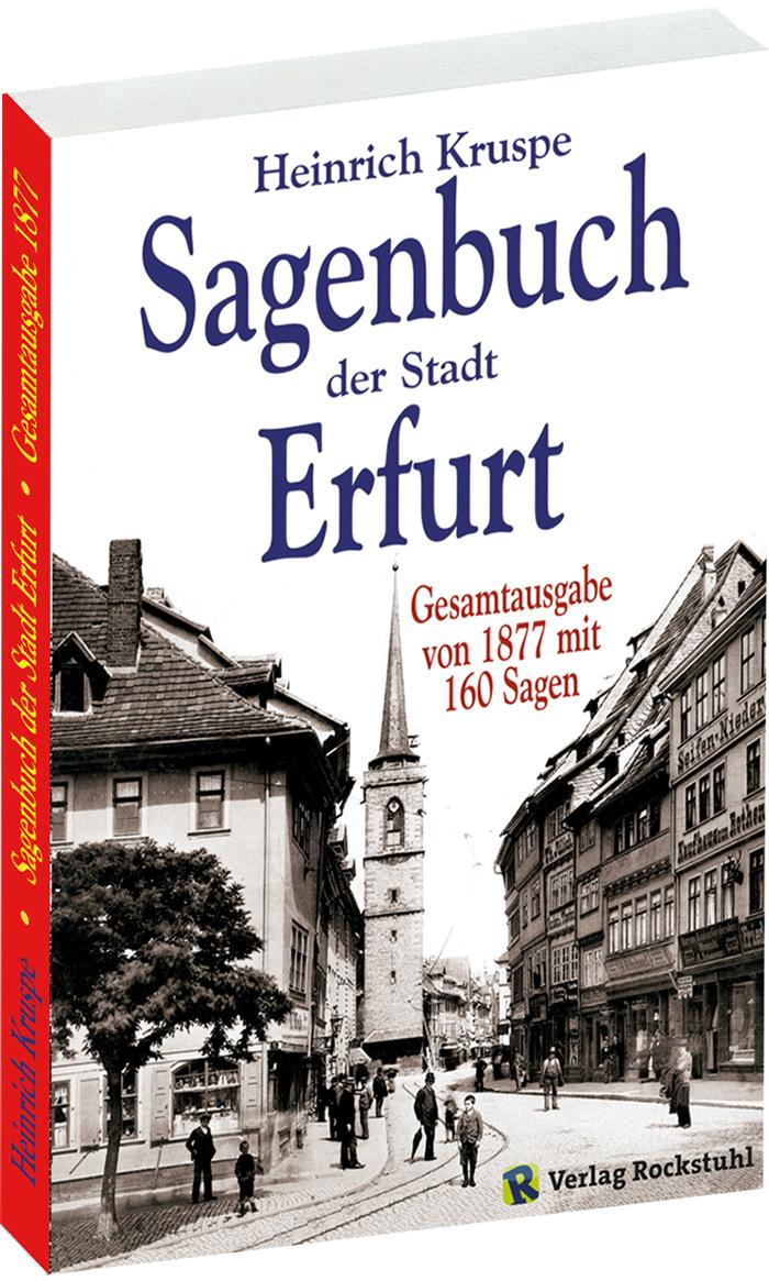 Vorderes Coverbild Sagenbuch der Stadt Erfurt