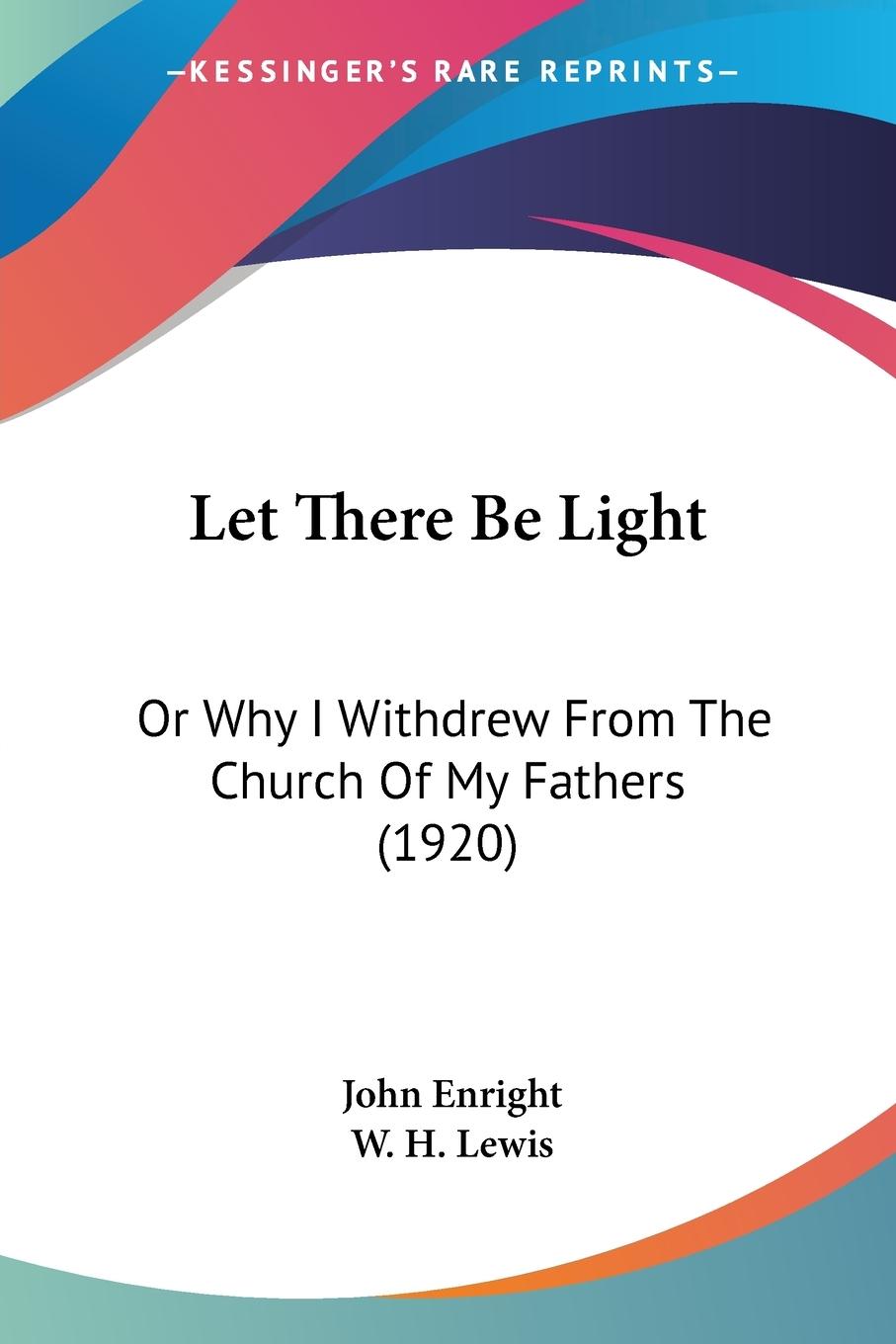 Vorderes Coverbild Let There Be Light