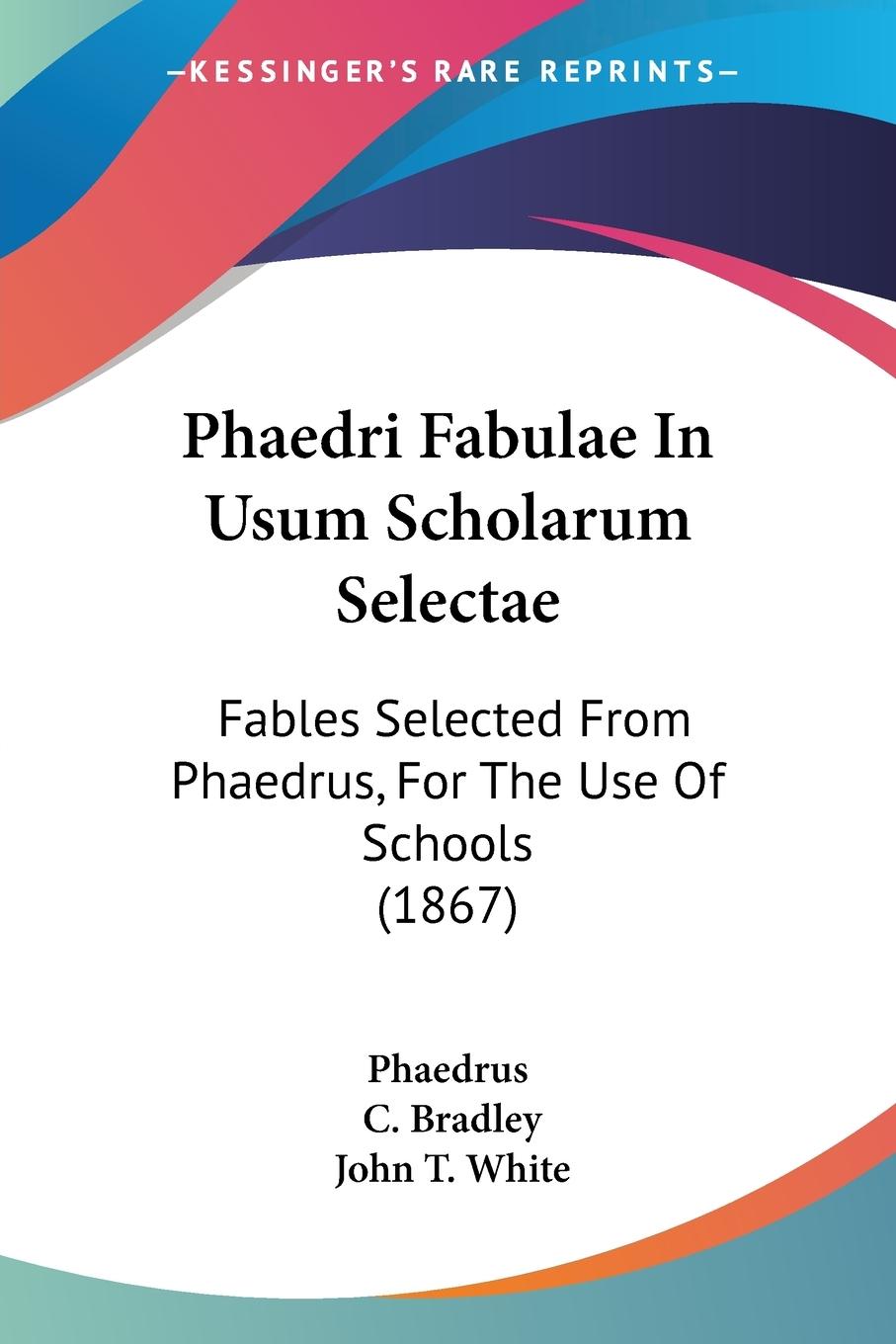 Vorderes Coverbild Phaedri Fabulae In Usum Scholarum Selectae