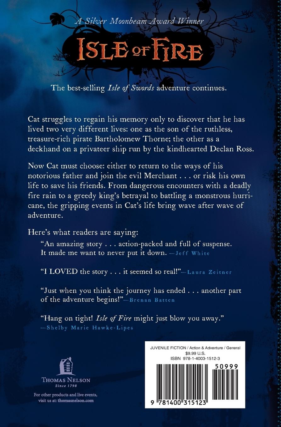 Rückseitencover Isle of Fire