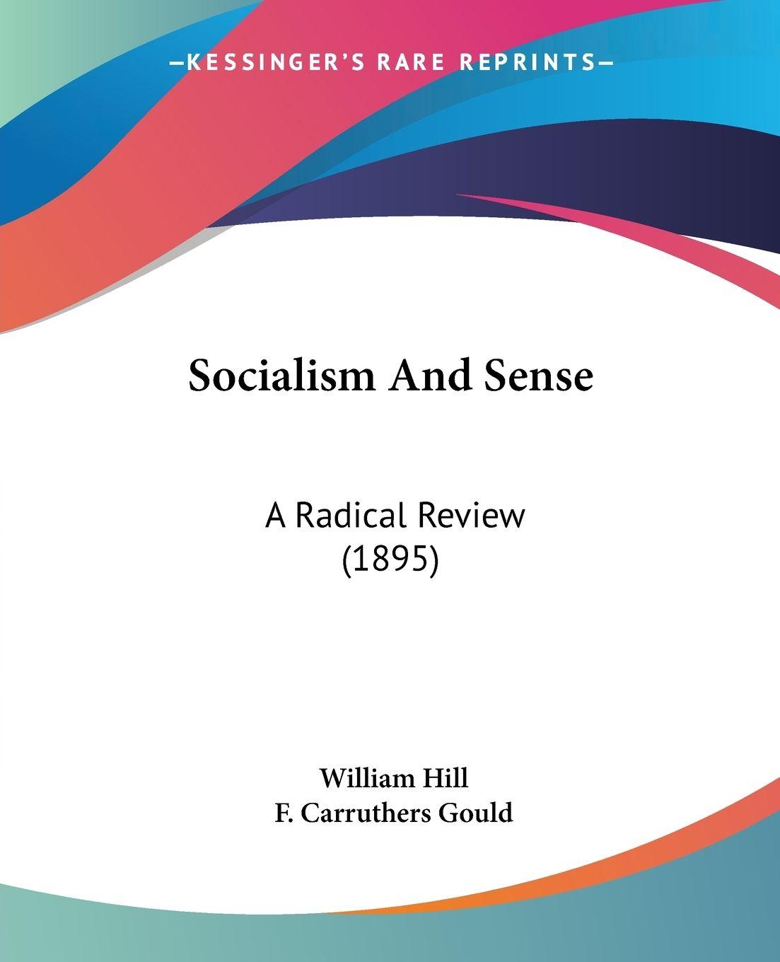 Vorderes Coverbild Socialism And Sense