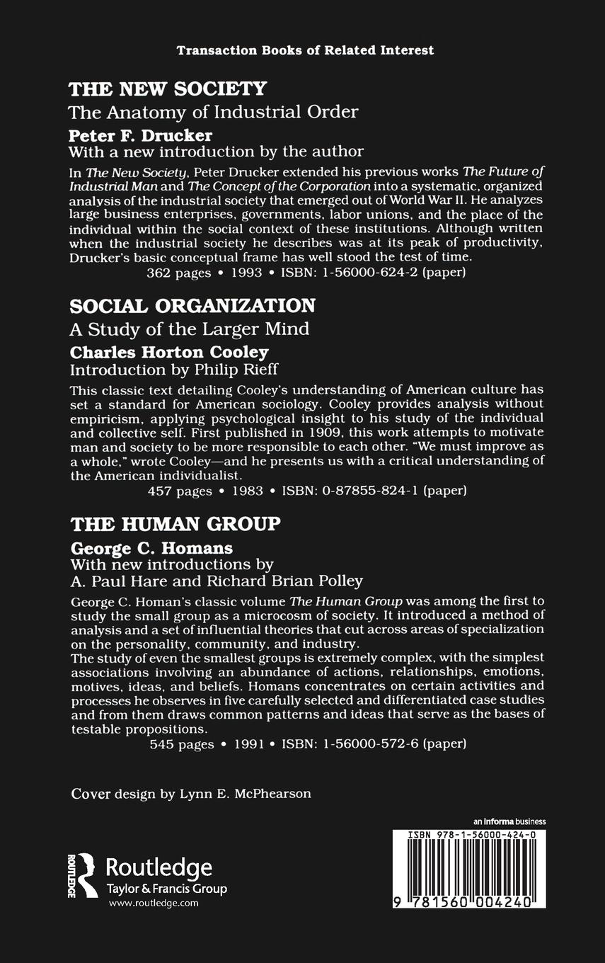 Rückseitencover Social Control and Public Intellect