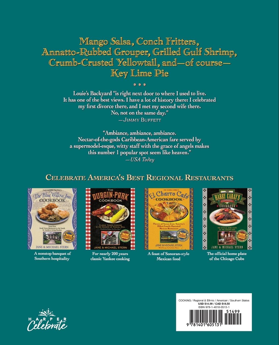 Rückseitencover The Louie's Backyard Cookbook