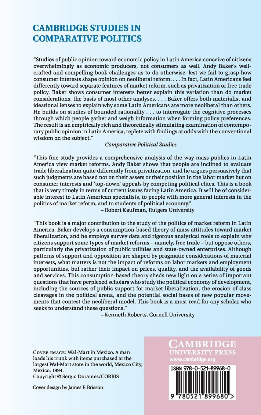 Rückseitencover The Market and the Masses in Latin America