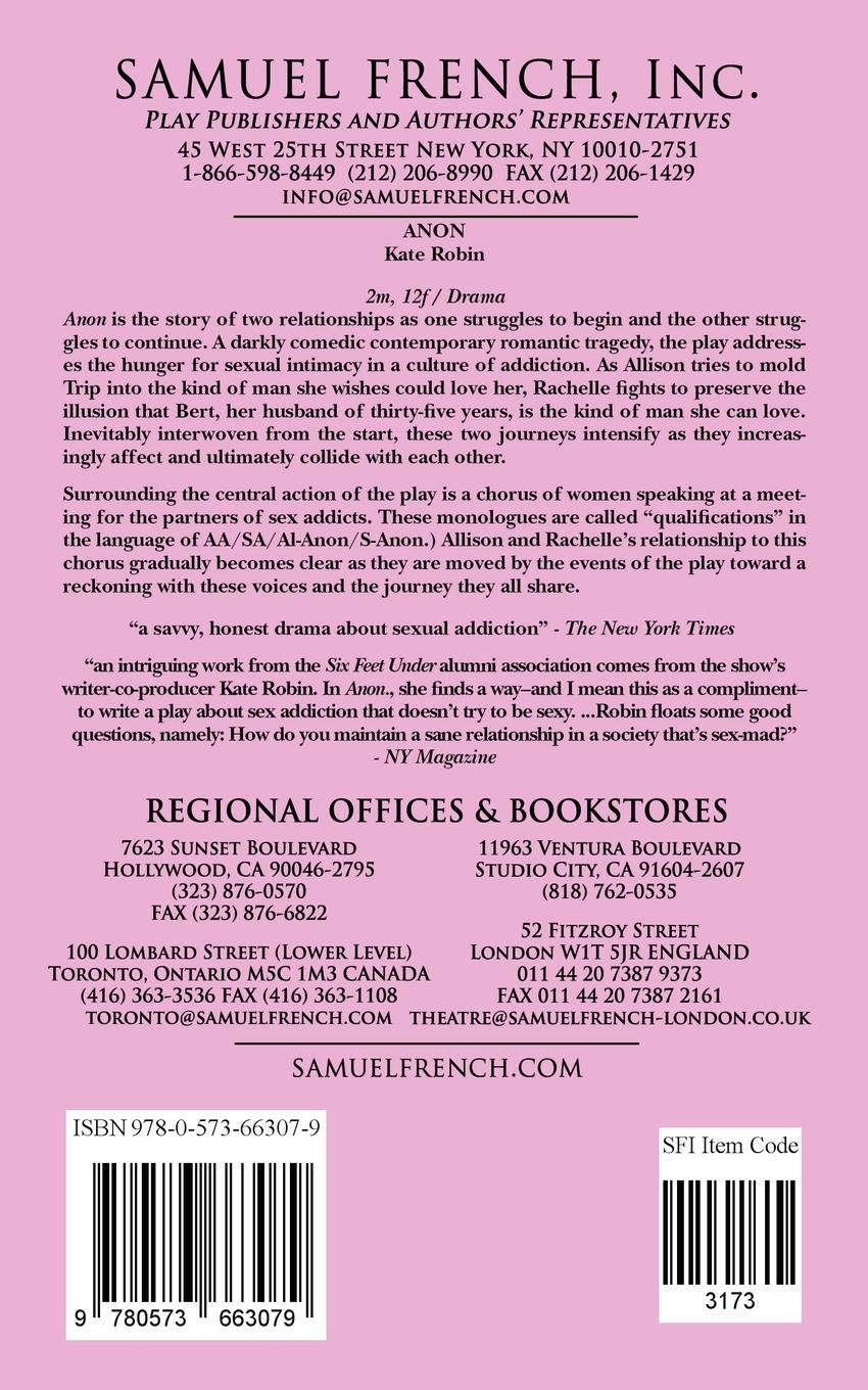 Rückseitencover Anon