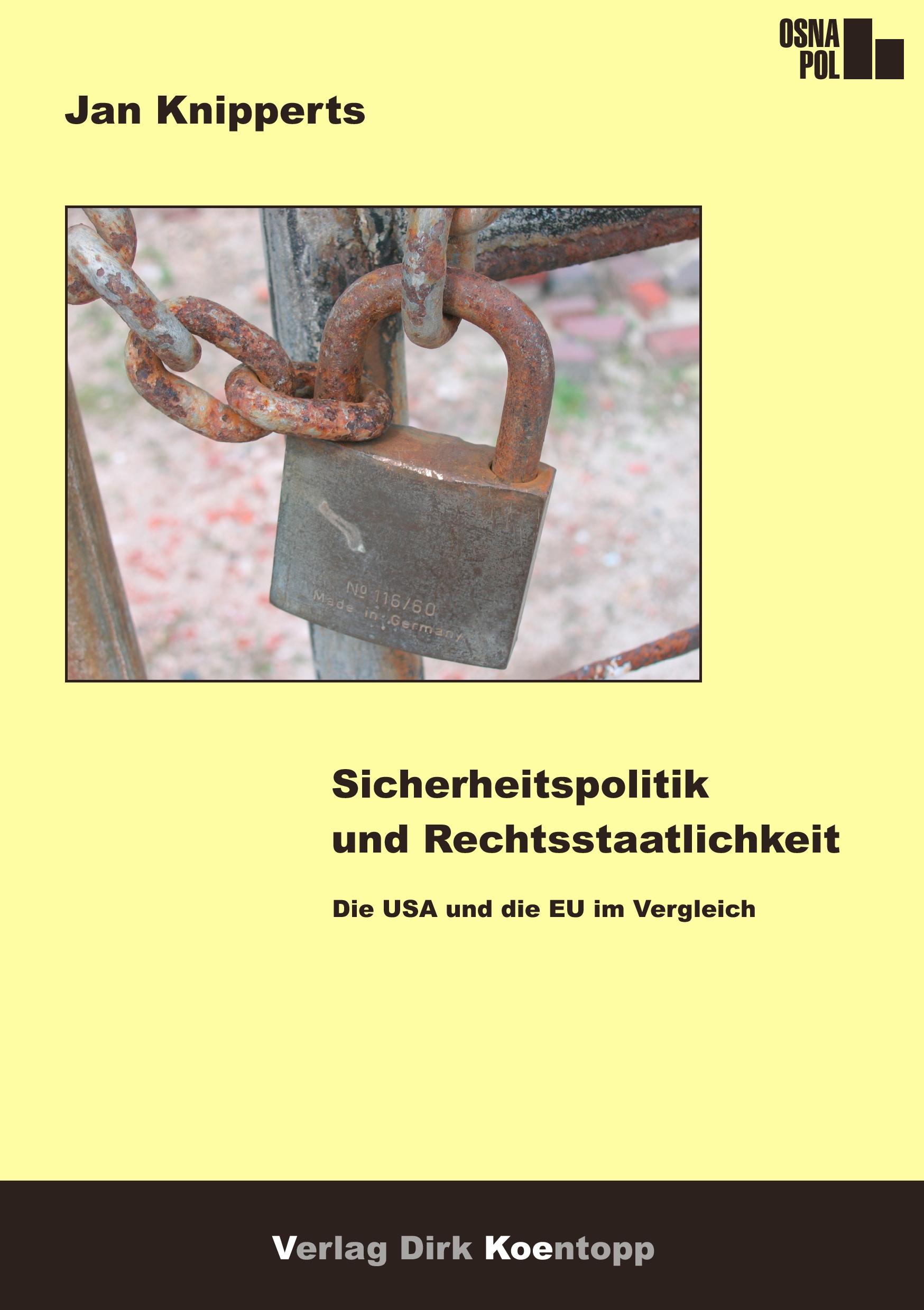 Vorderes Coverbild Sicherheitspolitik und Rechtsstaatlichkeit