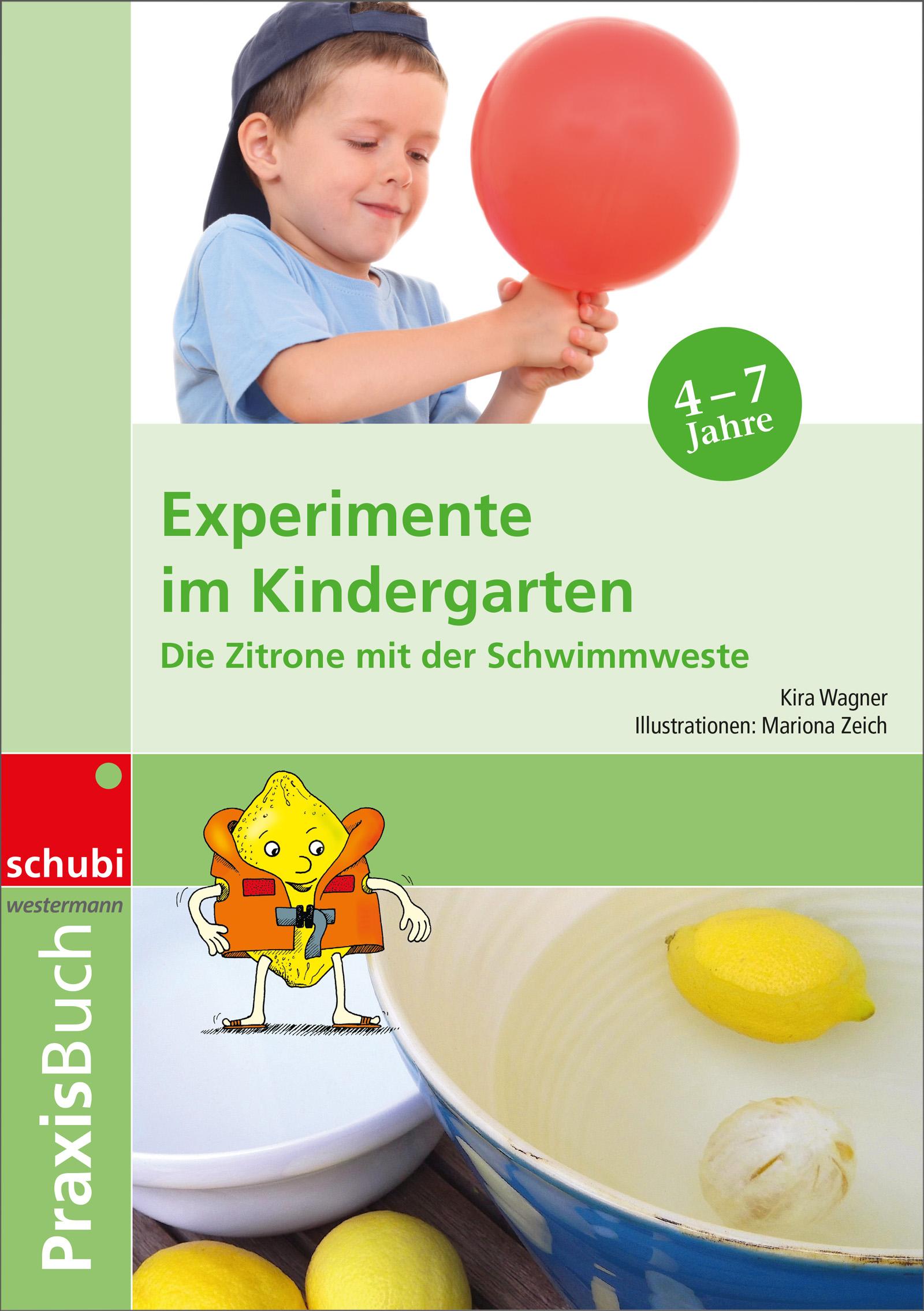 Vorderes Coverbild Experimente im Kindergarten