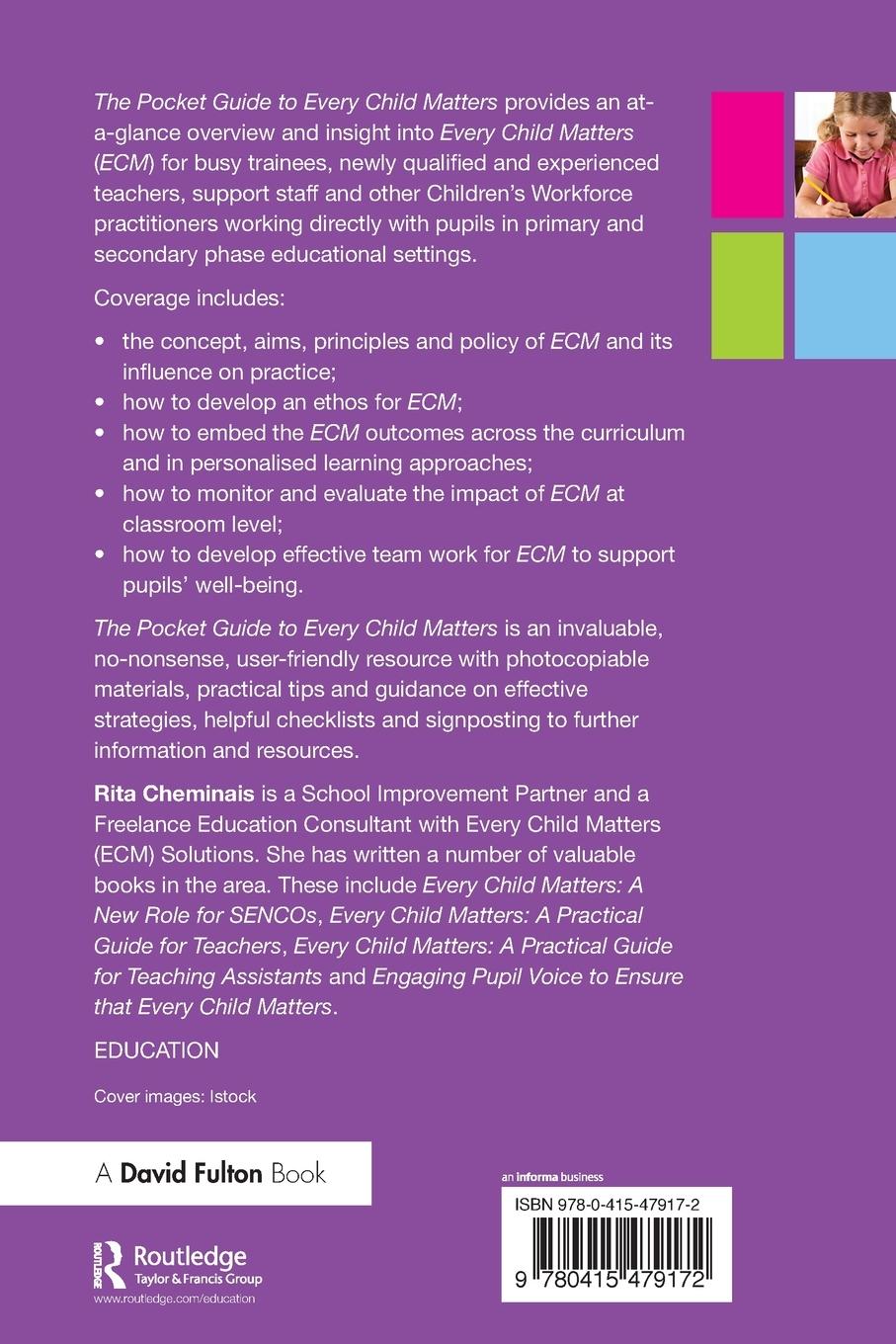 Rückseitencover The Pocket Guide to Every Child Matters