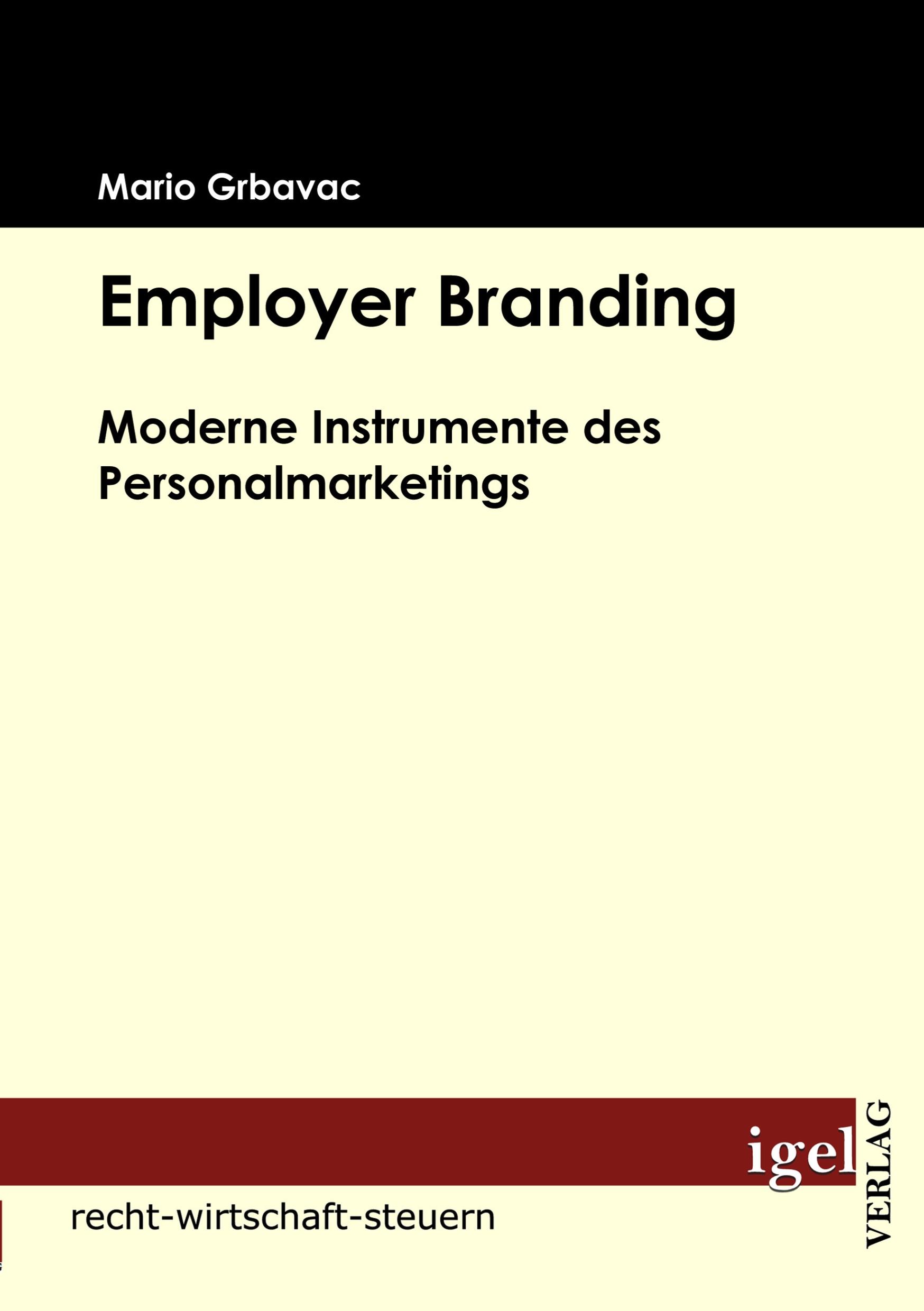 Vorderes Coverbild Employer Branding