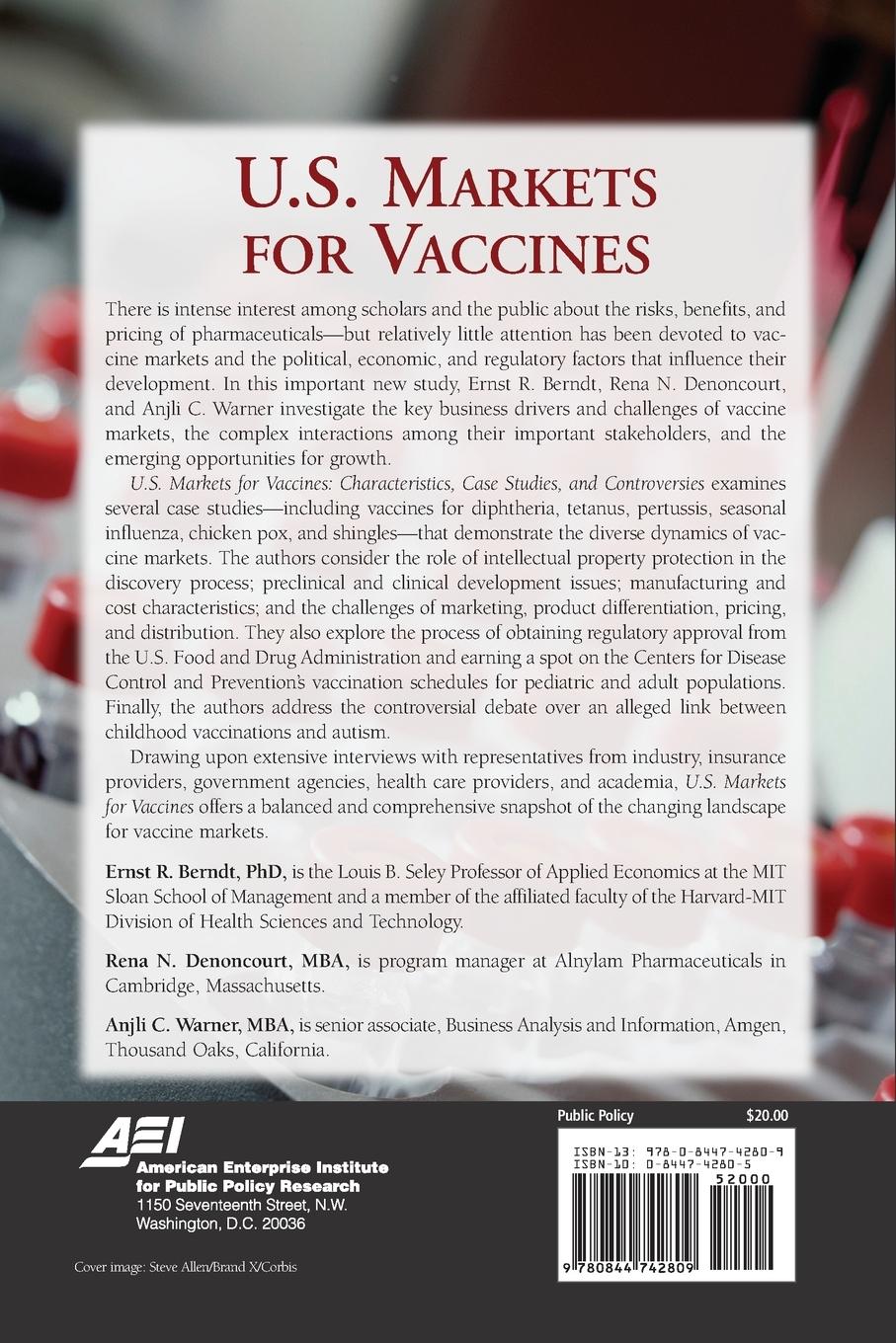 Rückseitencover U.S. Markets for Vaccines: