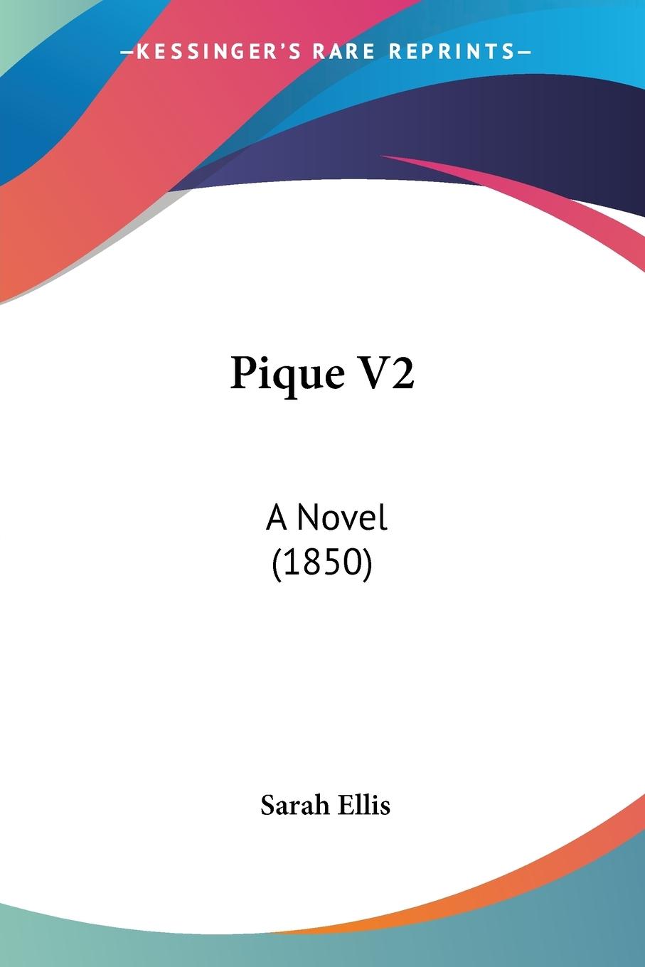 Vorderes Coverbild Pique V2