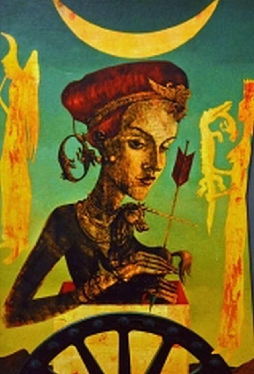 Vorderes Coverbild Der Akron-Tarot