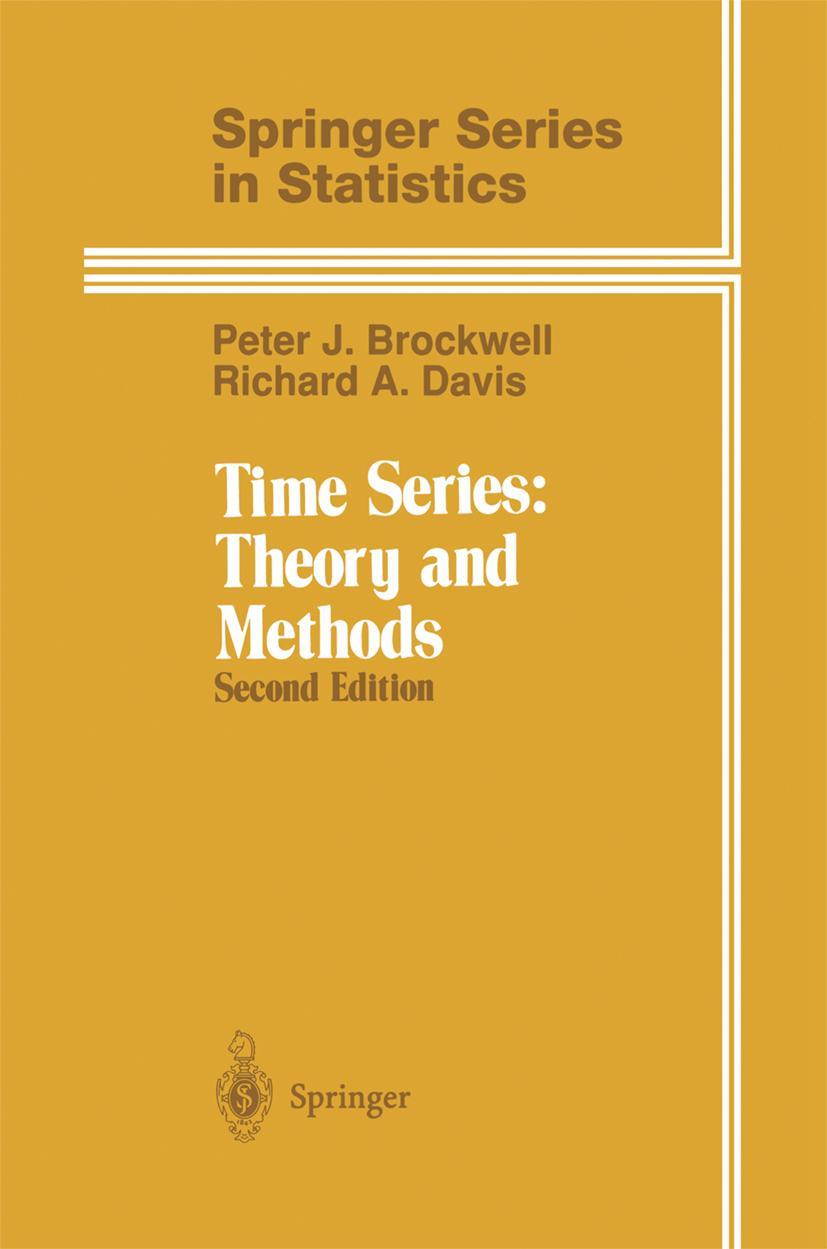 Vorderes Coverbild Time Series: Theory and Methods