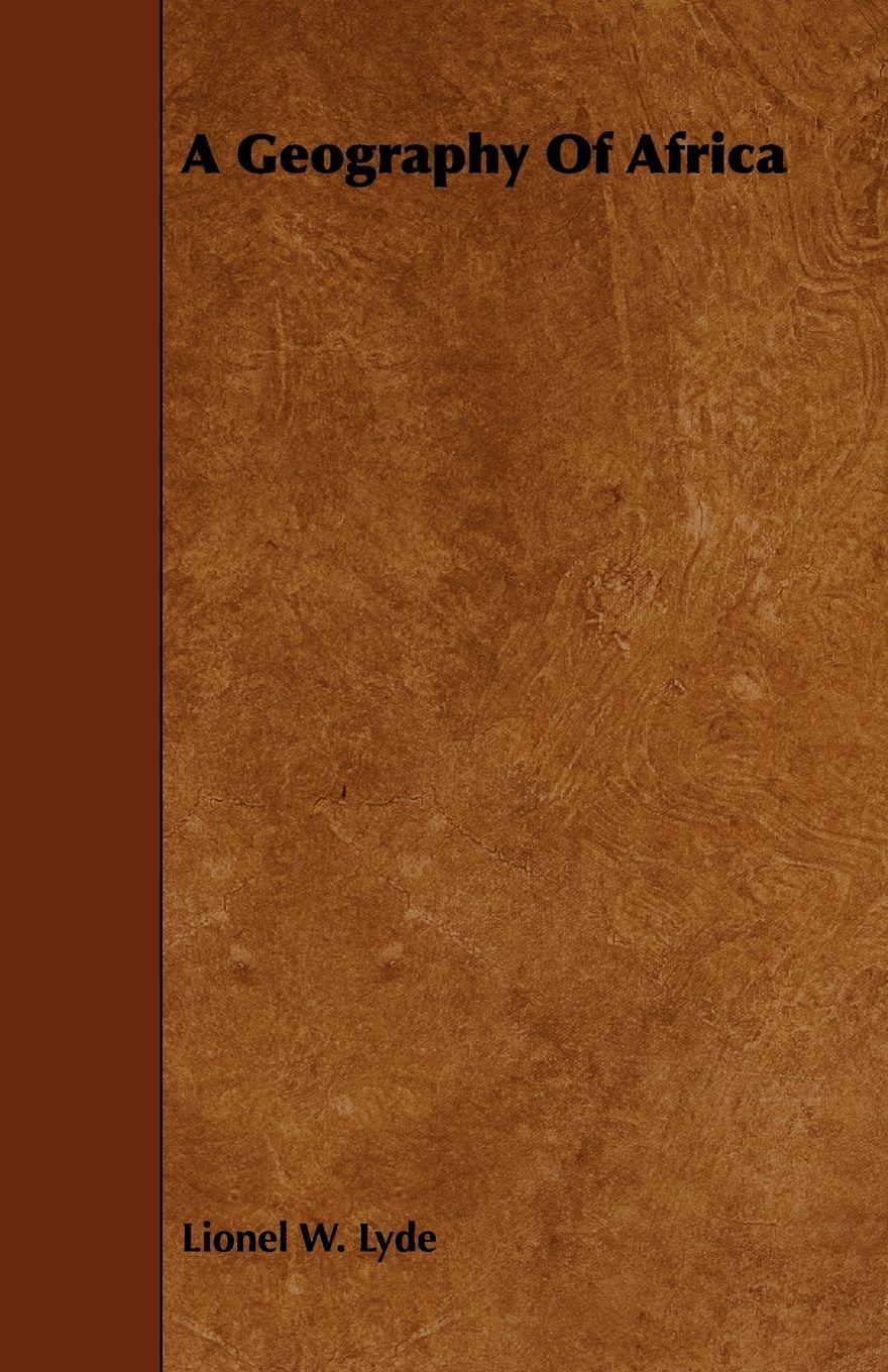 Vorderes Coverbild A Geography of Africa