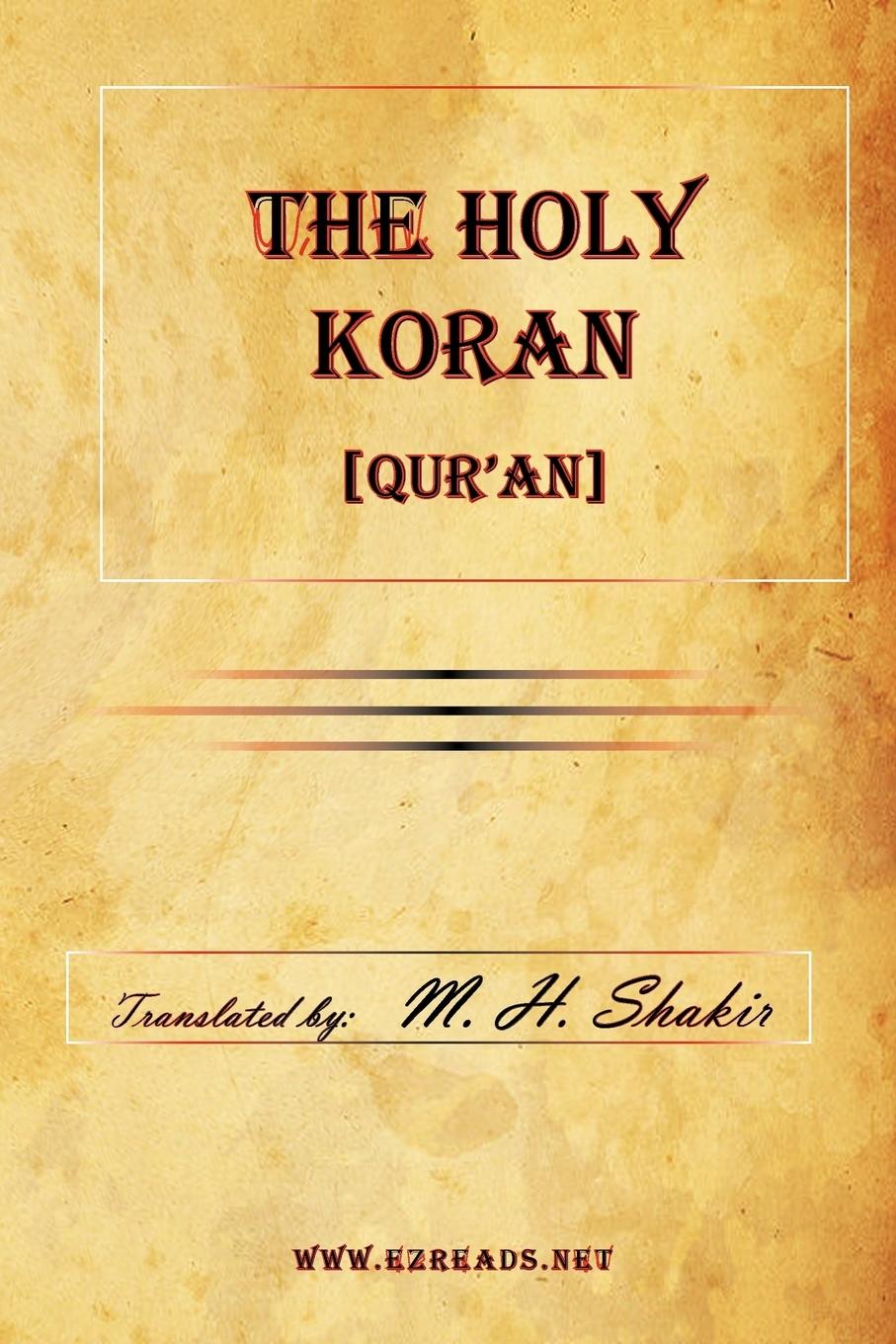 Vorderes Coverbild The Holy Koran [Qur'an]