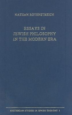 Vorderes Coverbild Essays in Jewish Philosophy in the Modern Era