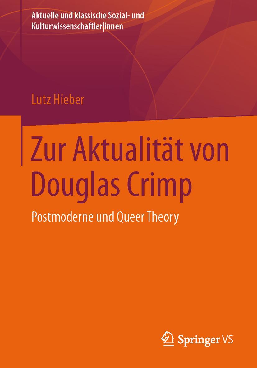 Vorderes Coverbild Zur Aktualität von Douglas Crimp