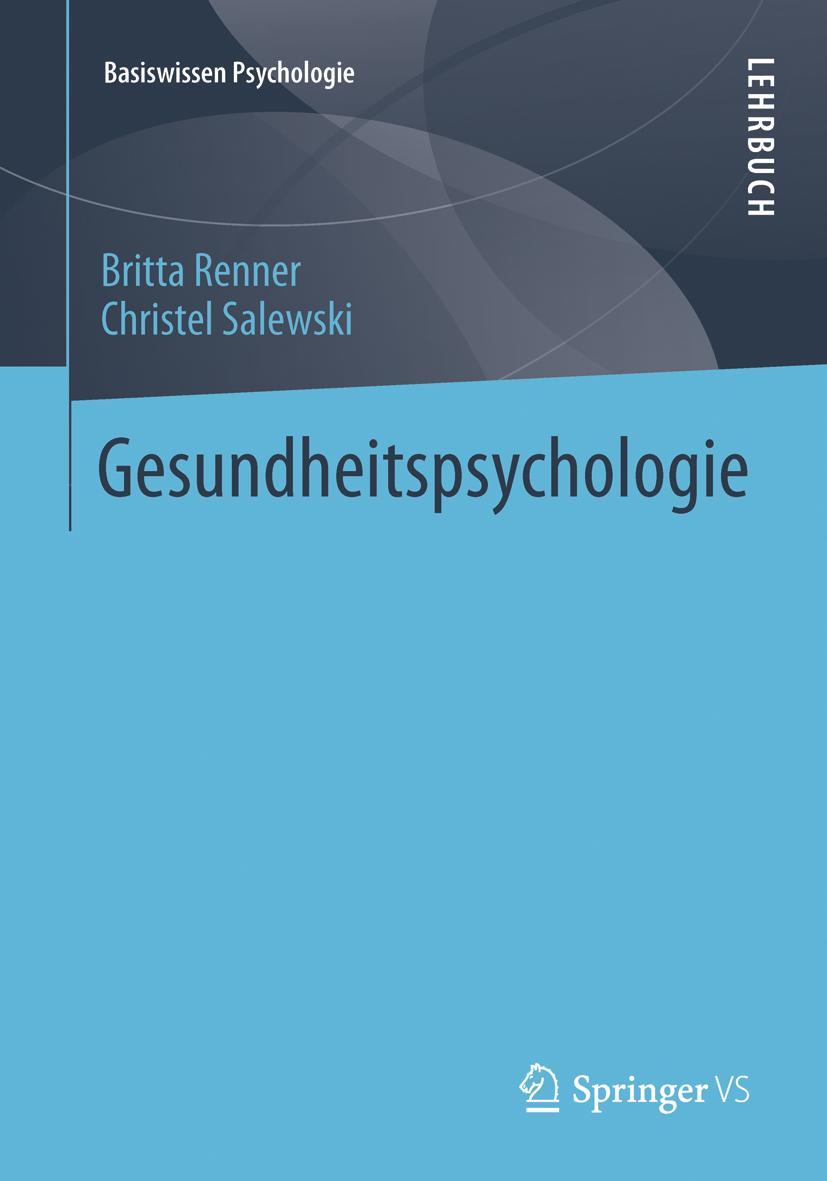 Vorderes Coverbild Gesundheitspsychologie