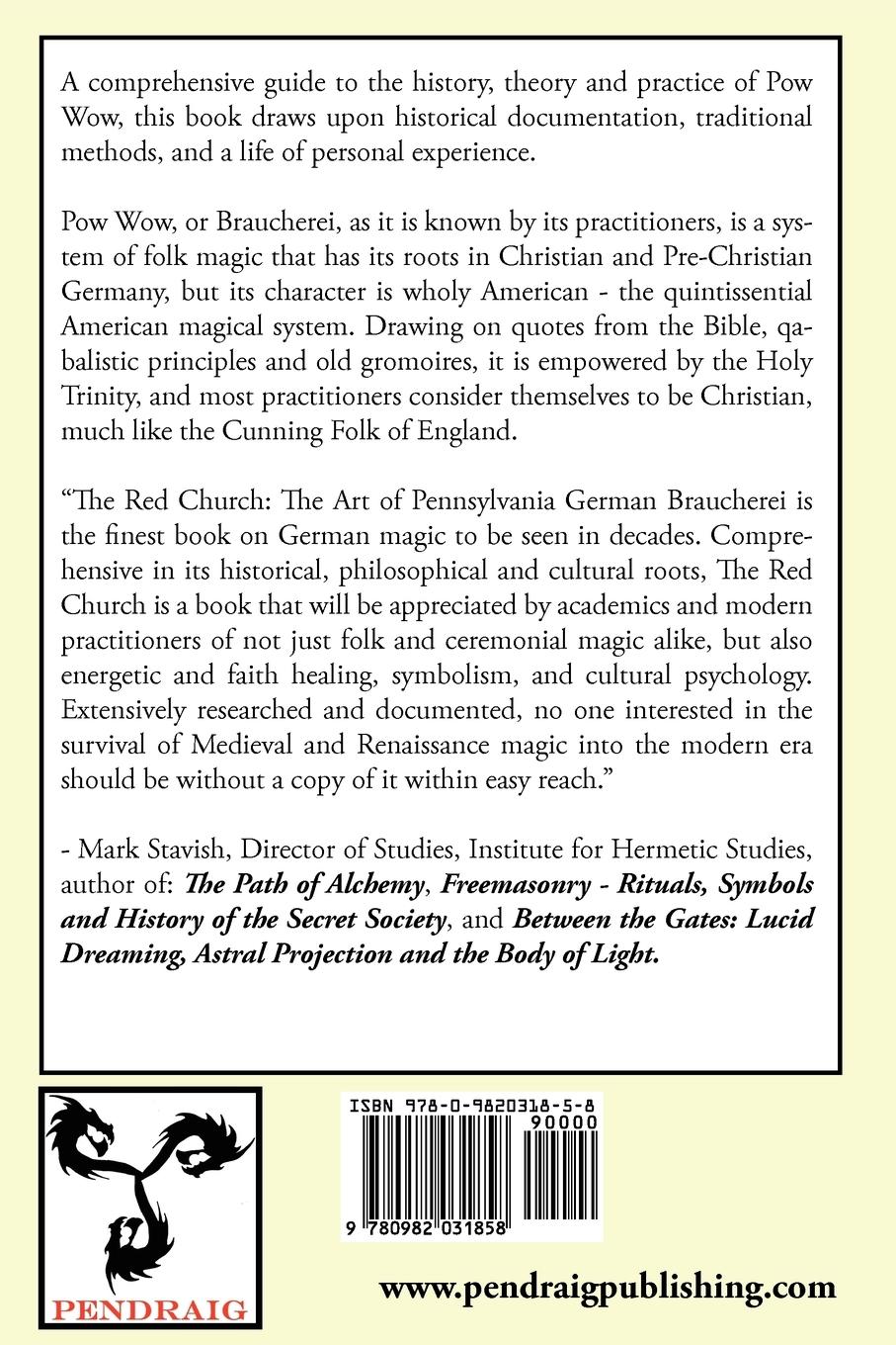 Rückseitencover The Red Church or the Art of Pennsylvania German Braucherei
