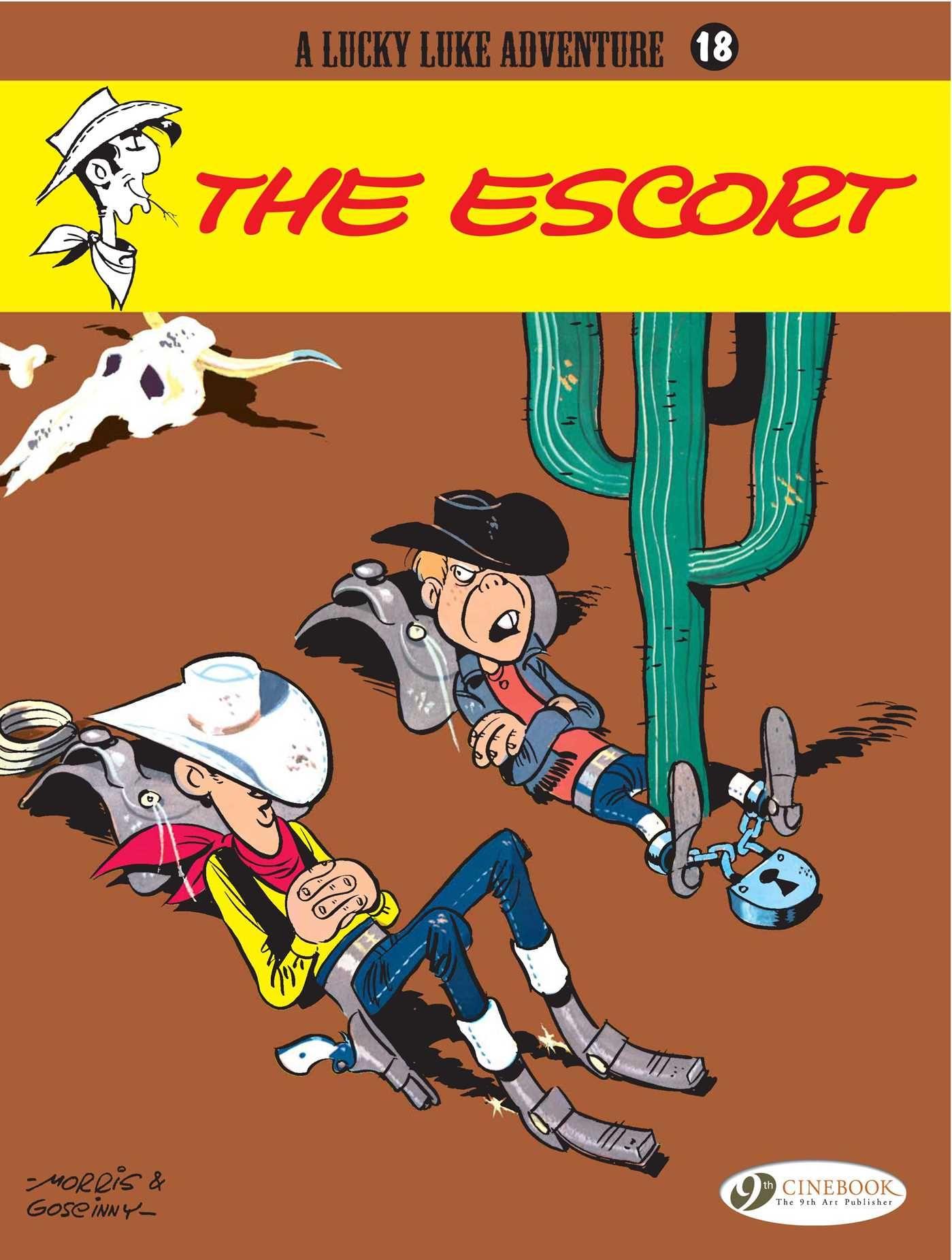 Vorderes Coverbild Lucky Luke 18 - The Escort