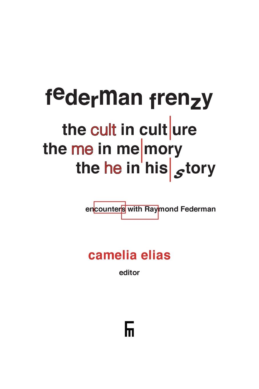 Vorderes Coverbild Federman Frenzy