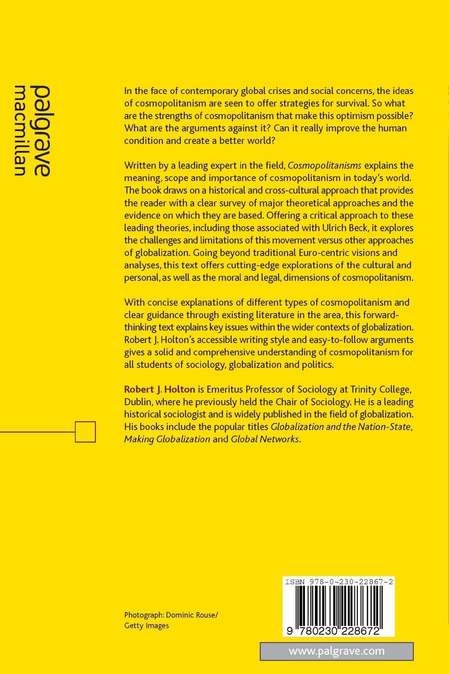 Rückseitencover Cosmopolitanisms