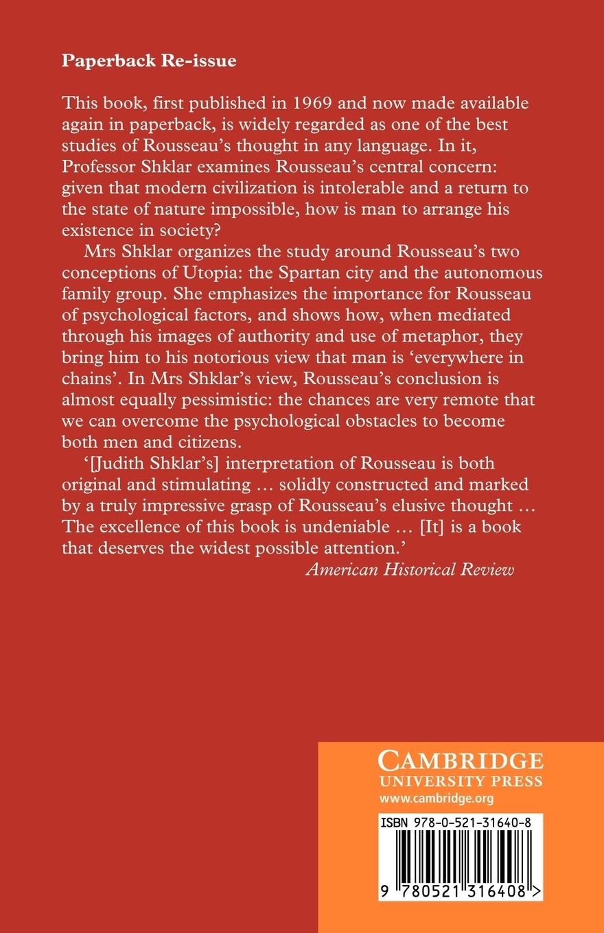 Rückseitencover Men and Citizens