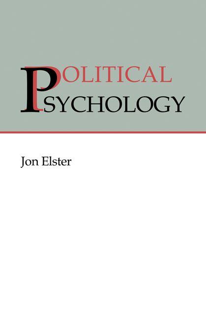 Vorderes Coverbild Political Psychology