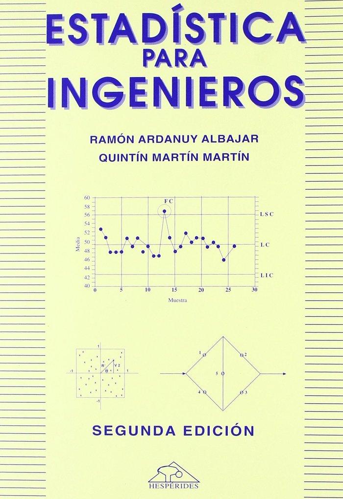 Vorderes Coverbild Estadística para ingenieros