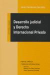 Vorderes Coverbild Desarrollo judicial y derecho internacional privado