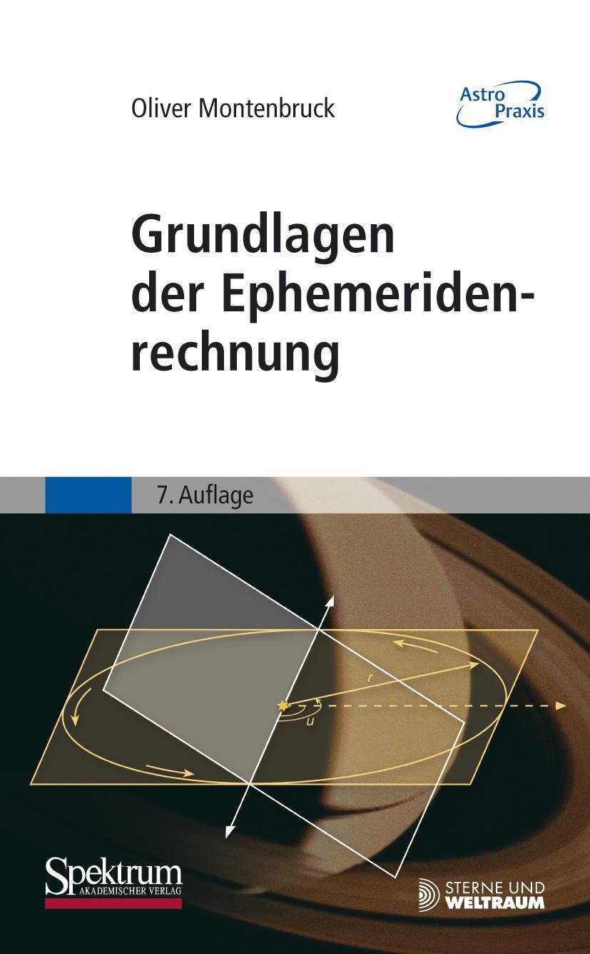 Vorderes Coverbild Grundlagen der Ephemeridenrechnung