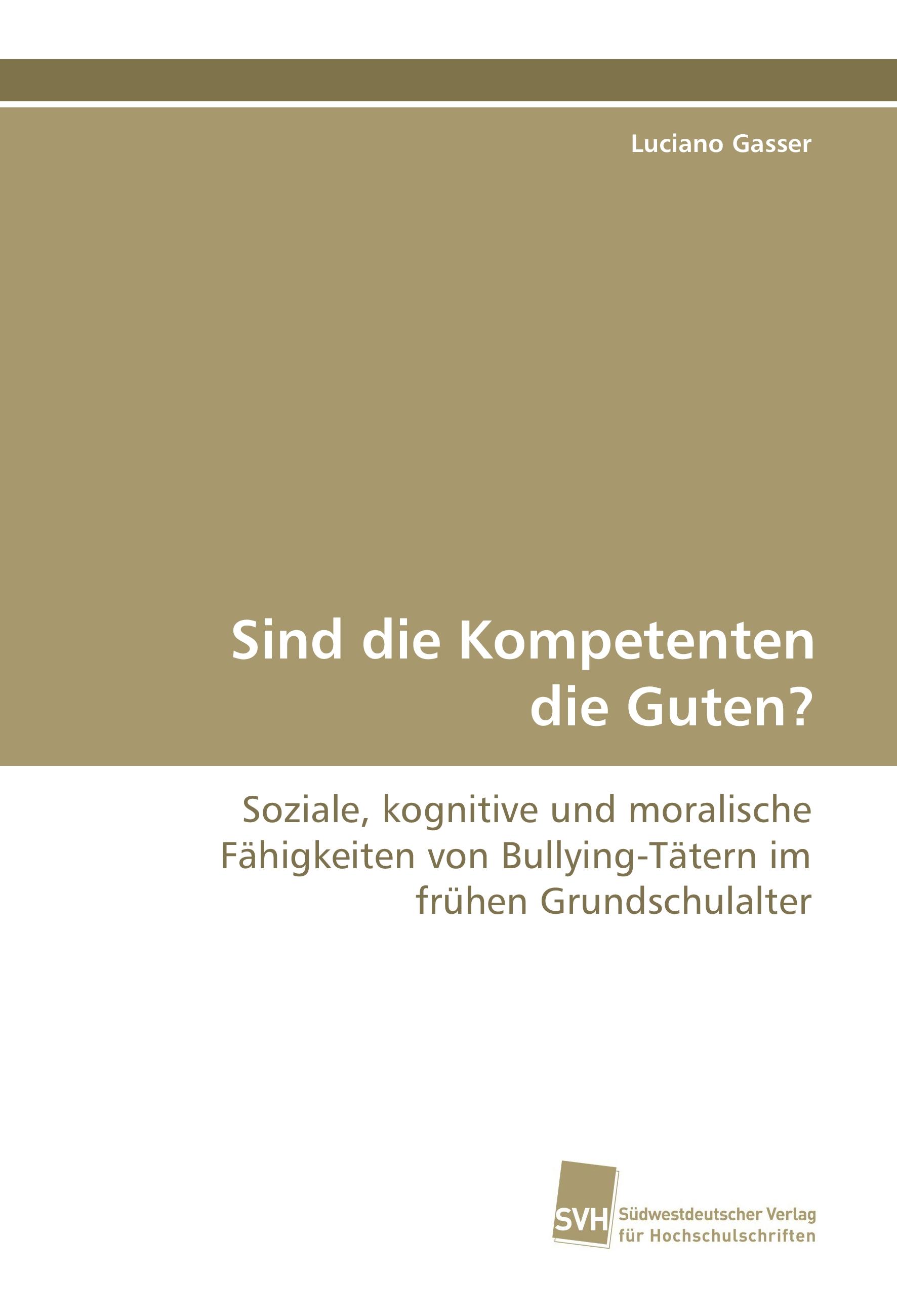 Vorderes Coverbild Sind die Kompetenten die Guten?