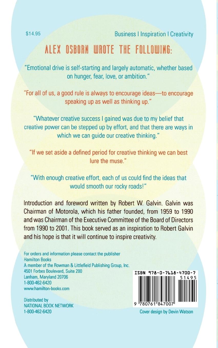 Rückseitencover Unlocking Your Creative Power