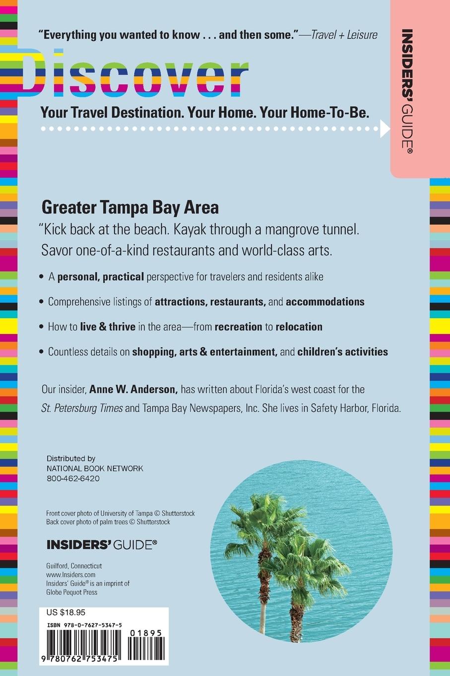 Rückseitencover Insiders' Guide® to the Greater Tampa Bay Area