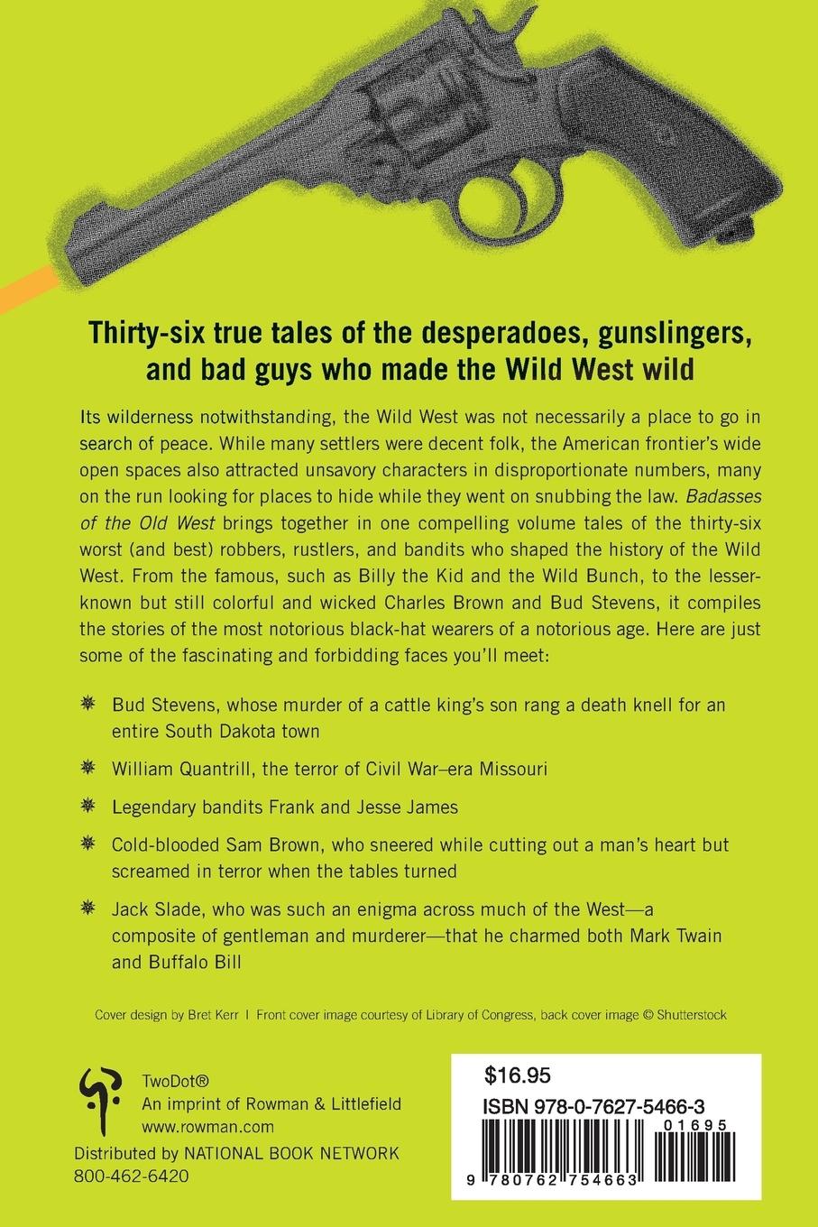 Rückseitencover Badasses of the Old West