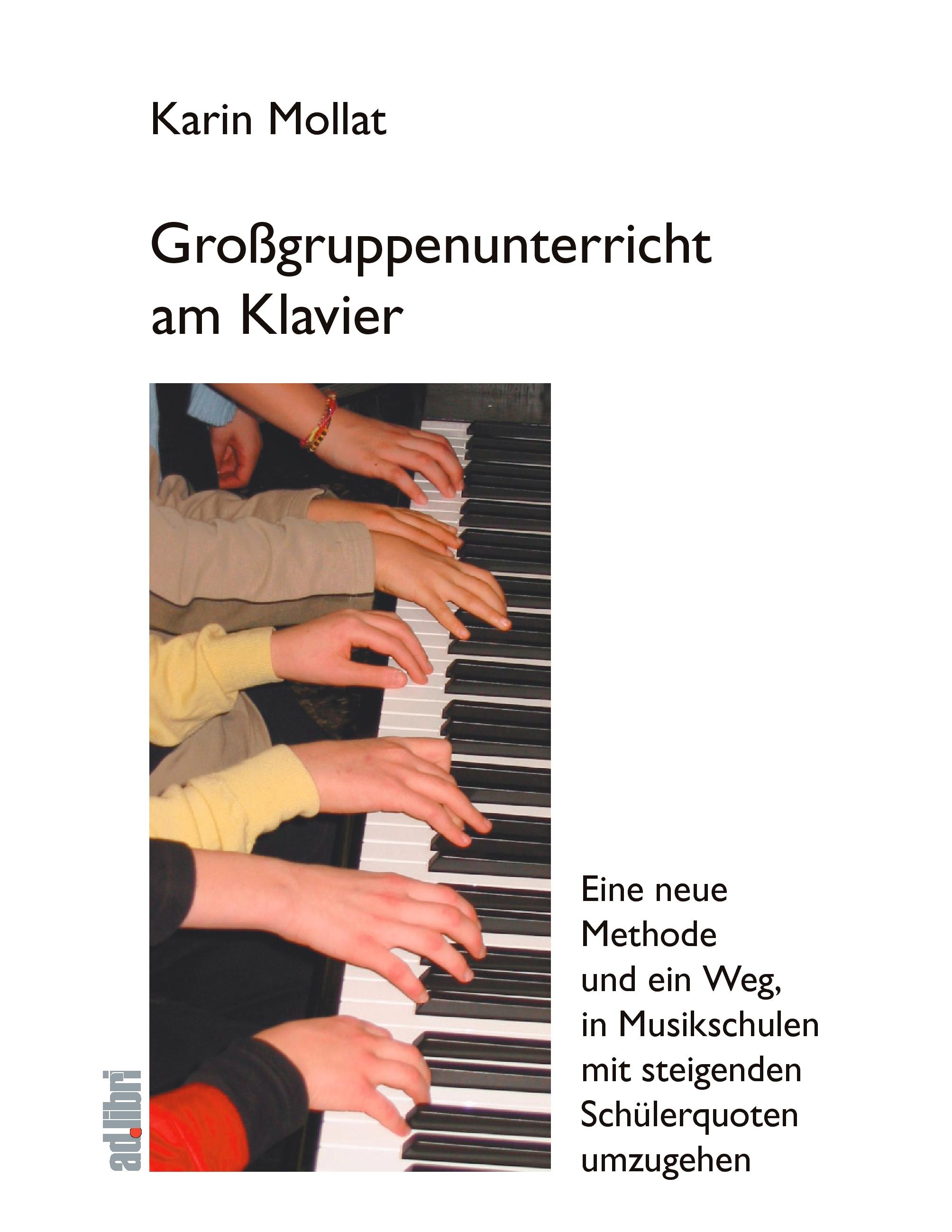 Vorderes Coverbild Großgruppenunterricht am Klavier