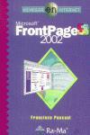 Vorderes Coverbild Navegar en Internet: FrontPage 2002