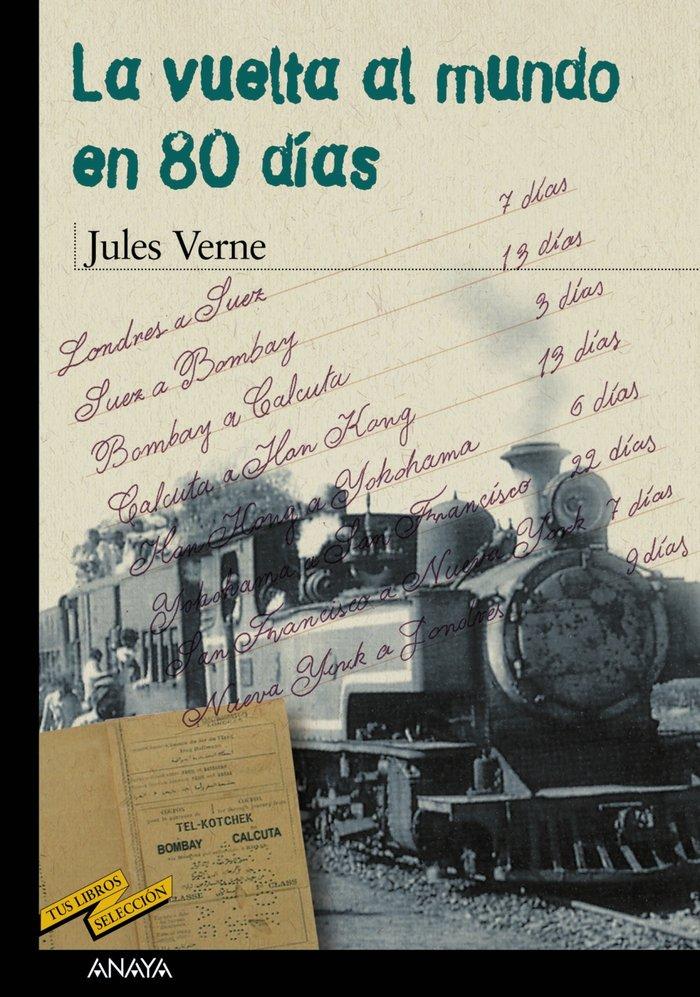 Vorderes Coverbild La vuelta al mundo en 80 días