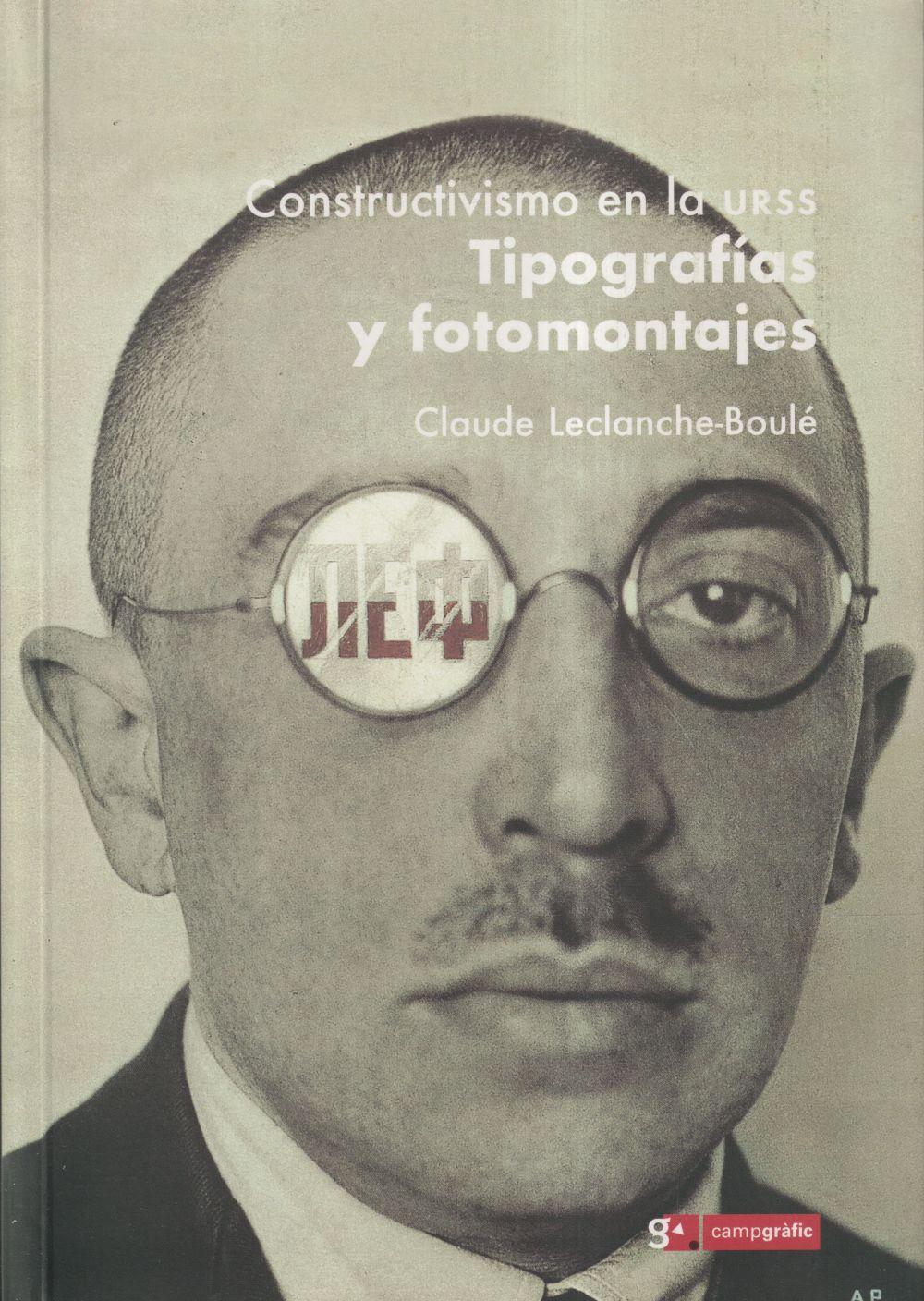 Vorderes Coverbild Constructivismo en la URSS : tipografías y fotomontajes