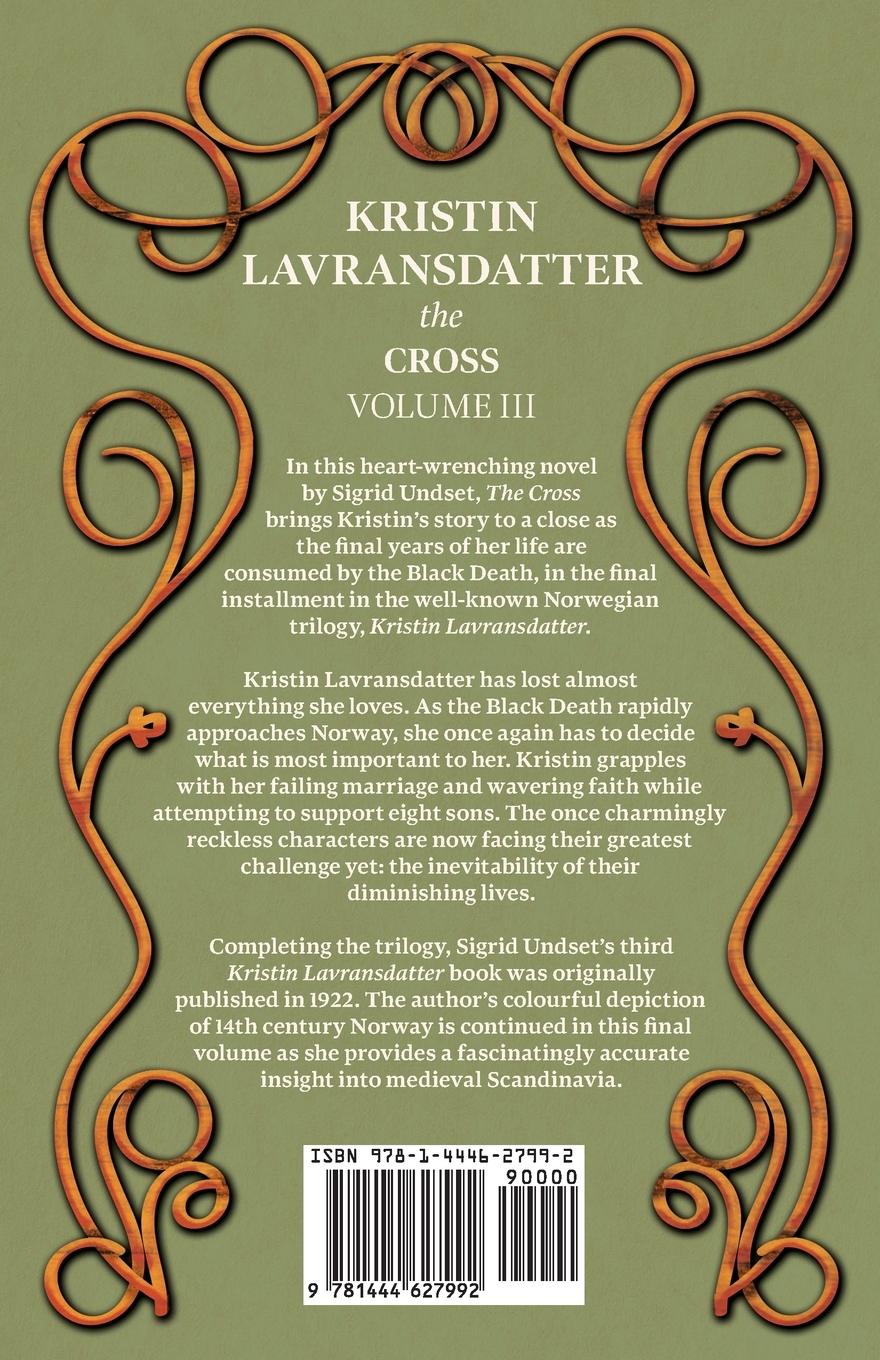 Rückseitencover The Cross;Kristin Lavransdatter - Volume III