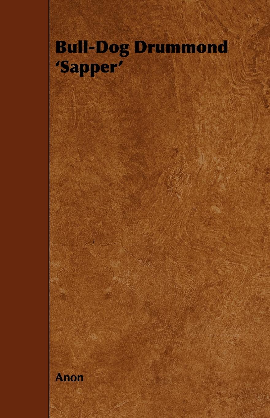 Vorderes Coverbild Bull-Dog Drummond 'Sapper'
