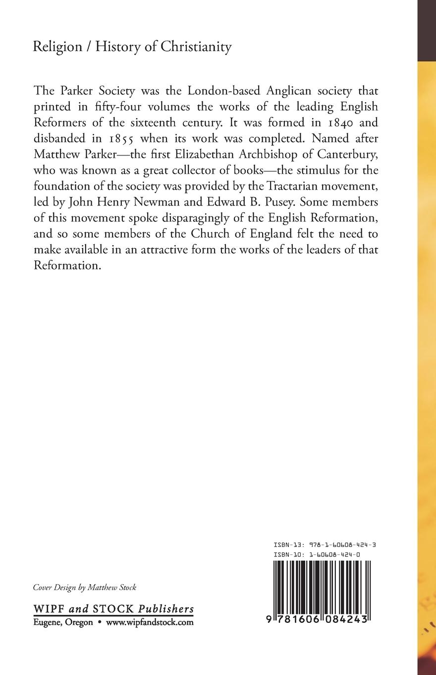 Rückseitencover Sermons and Remains of Hugh Latimer, Sometime Bishop of Worcester, Martyr, 1555
