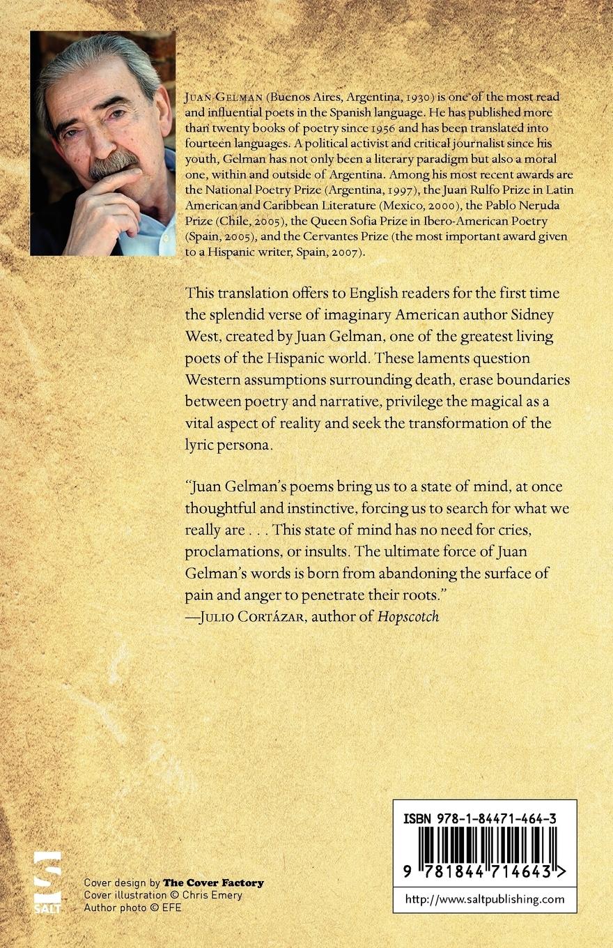 Rückseitencover The Poems of Sidney West