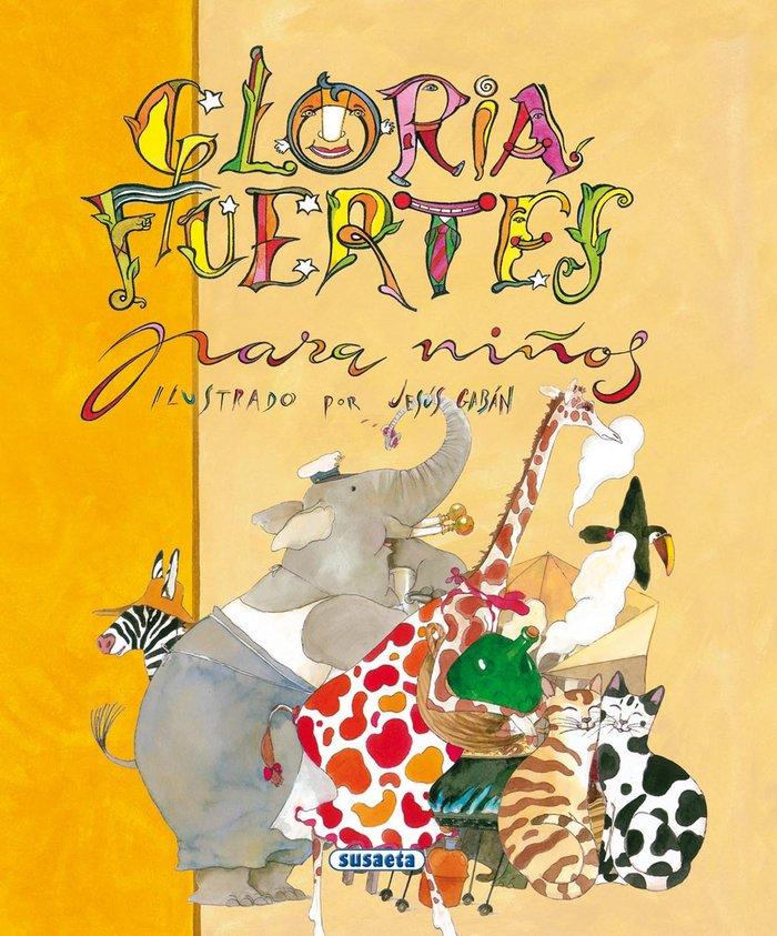 Vorderes Coverbild Antología de Gloria Fuertes para niños