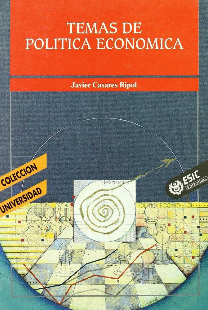 Vorderes Coverbild Temas de política económica