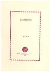 Vorderes Coverbild Zero plus one