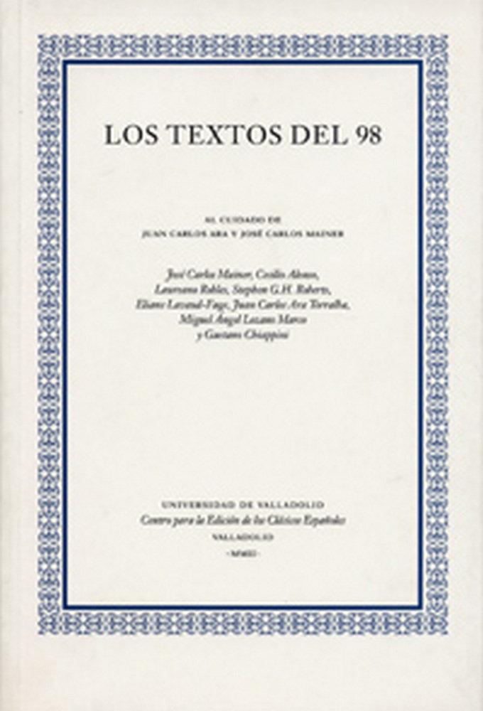 Vorderes Coverbild Los textos del 98