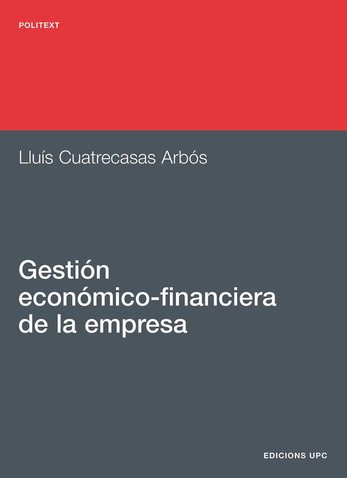 Vorderes Coverbild Gestión económico-financiera de la empresa