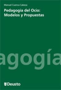 Vorderes Coverbild Pedagogía del ocio : modelos y propuestas