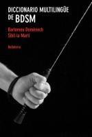 Vorderes Coverbild Diccionari multilingüe de BDSM